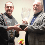 Chef Kurt Eisele receives the ACF Atlanta Chefs Lifetime Achievement Award.