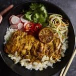 Shu’s ‘shiok chicken.' Photo courtesy Wagamama and Shu Han Lee.
