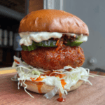 Gangi shrimp katsu sando.