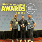 Your 3rd Spot taking home the award for Best Hospitality Training Program. Photo courtesy of Your 3rd Spot.