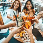 summer drinks toast